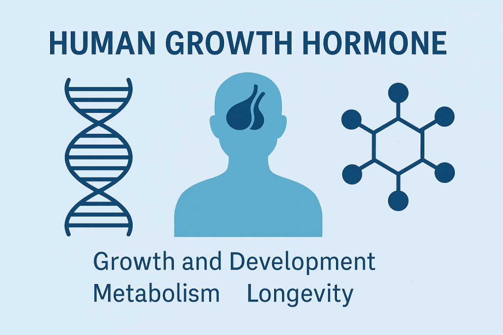 Human Growth Hormone and its role in health" | "HGH therapy and longevity" | "Benefits of HGH for muscle growth and anti-aging