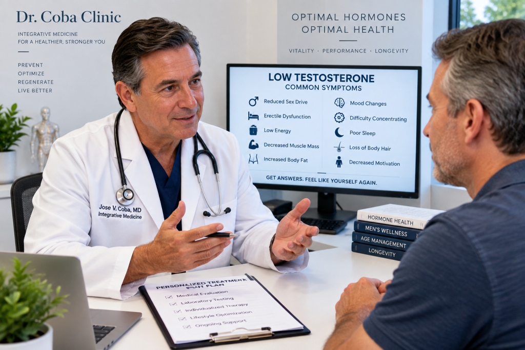 Low testosterone symptoms Fort Lauderdale consultation