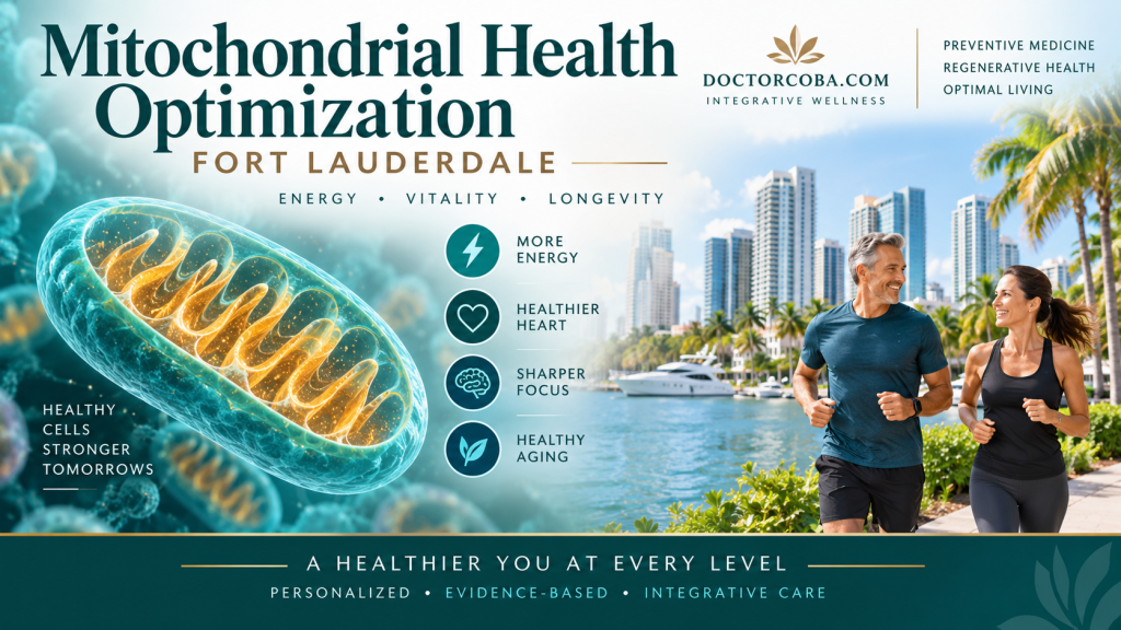 Mitochondrial health optimization Fort Lauderdale