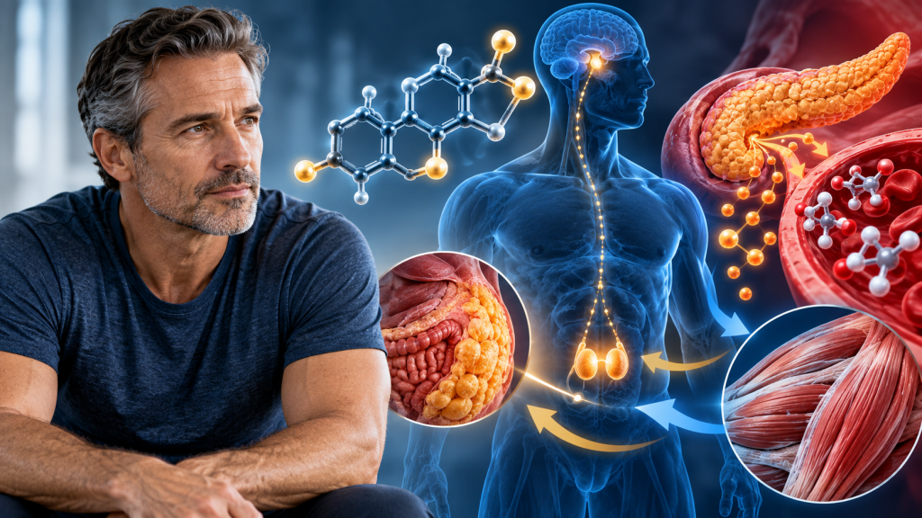 Low testosterone and diabetes in men