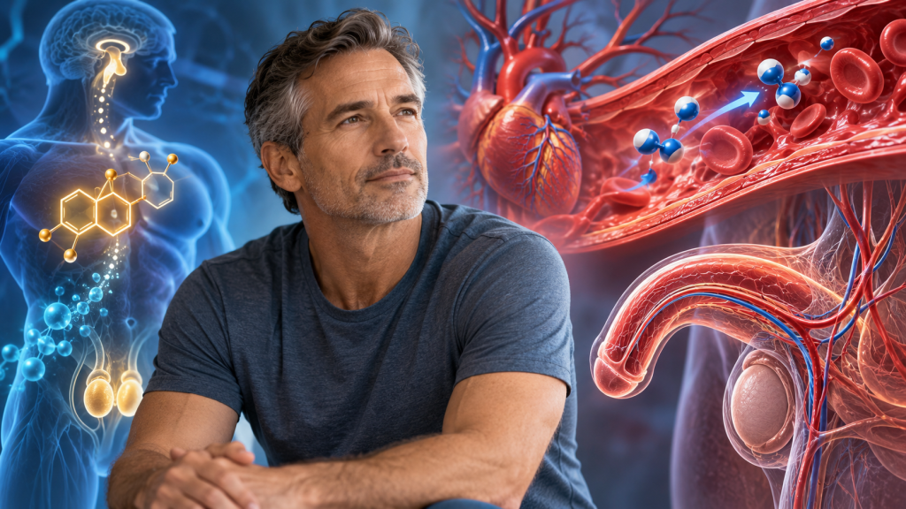 Low testosterone and erectile dysfunction in men