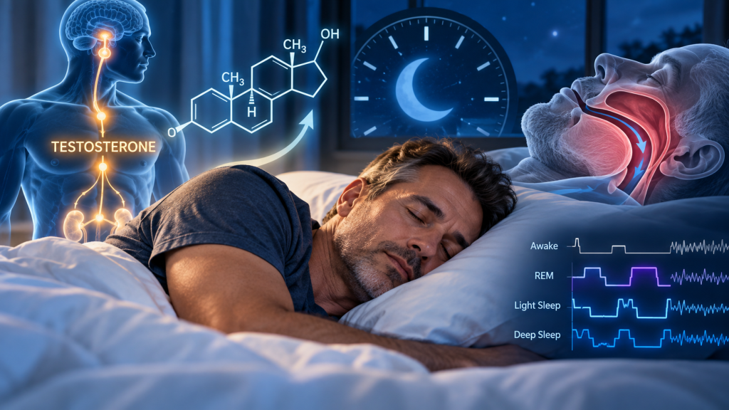 Low testosterone and sleep in men