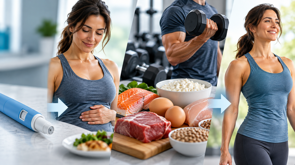 Protein intake during GLP-1 weight loss